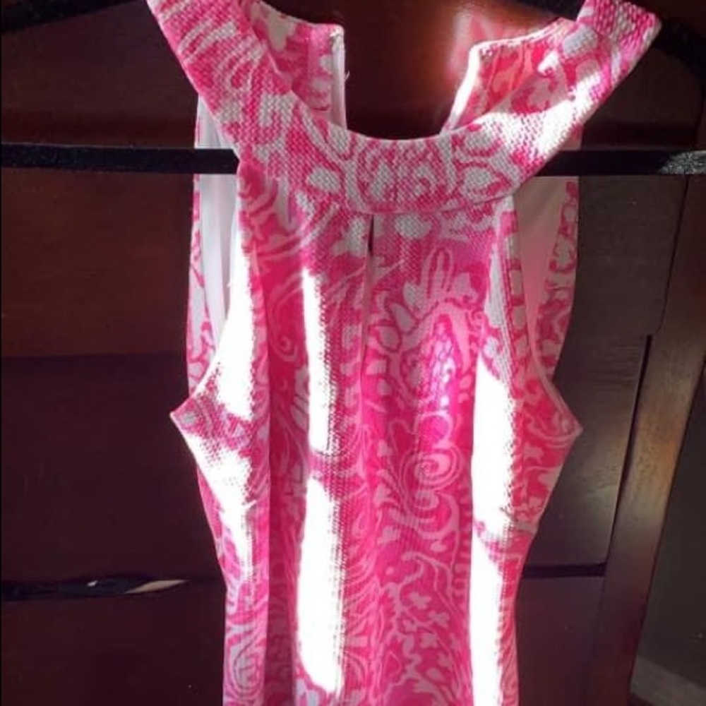 Pink and white Vince camuto dress!